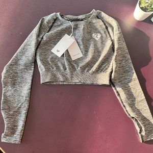 Women's Best seamless long sleeve crop top